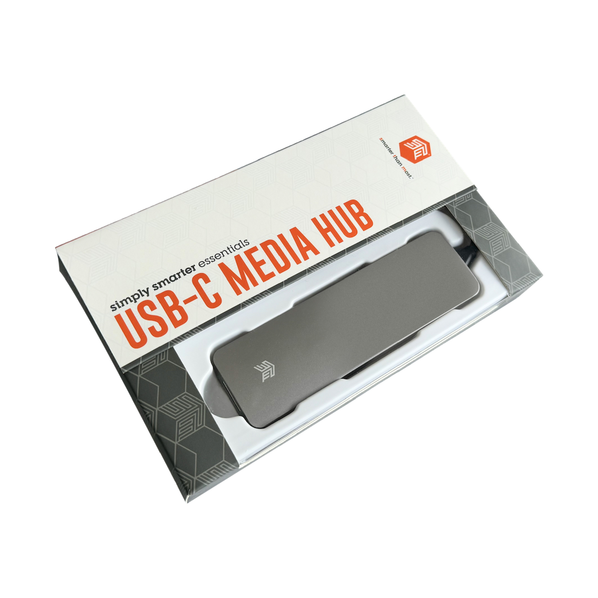 STM USB-C Media Hub Multi Ports - Grey
