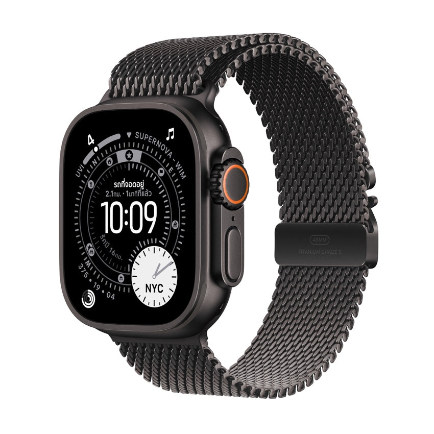 Apple Watch Ultra 3 สายแบบ Milanese Loop